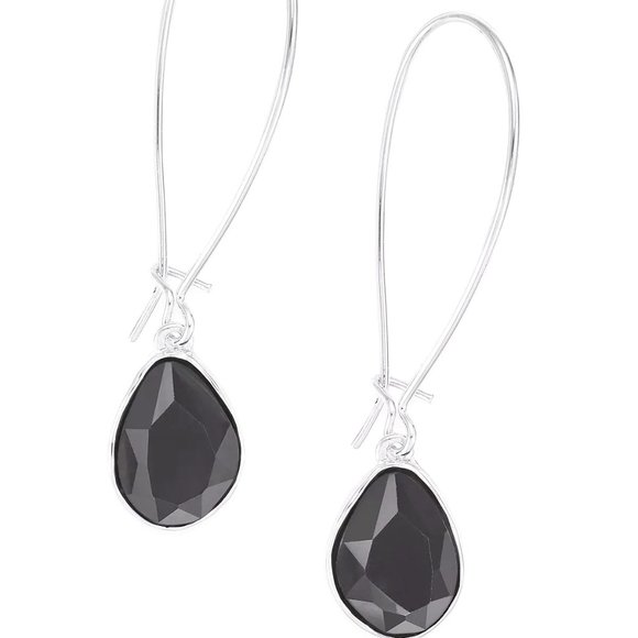 STYLE & CO Stone Linear Drop Earrings, - Picture 1 of 2